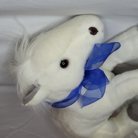 Wells Fargo Pony Horse Snowflake Mascot 2011 Limited Edition 18" long - Picture 3 of 12